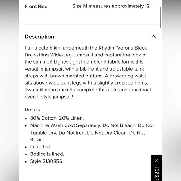 Lulus 2 jumpsuit bundle - Picture 5 of 6